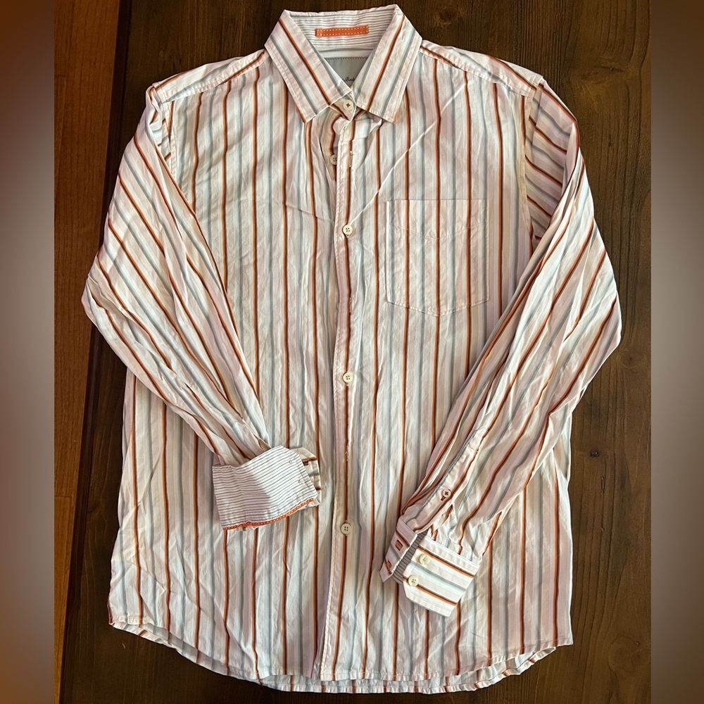 Men’s Tommy Bahama Button Up Shirt. Size M